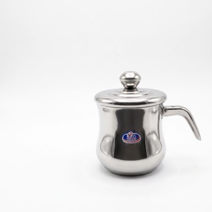 Milk Soha pot with lid size 12/16